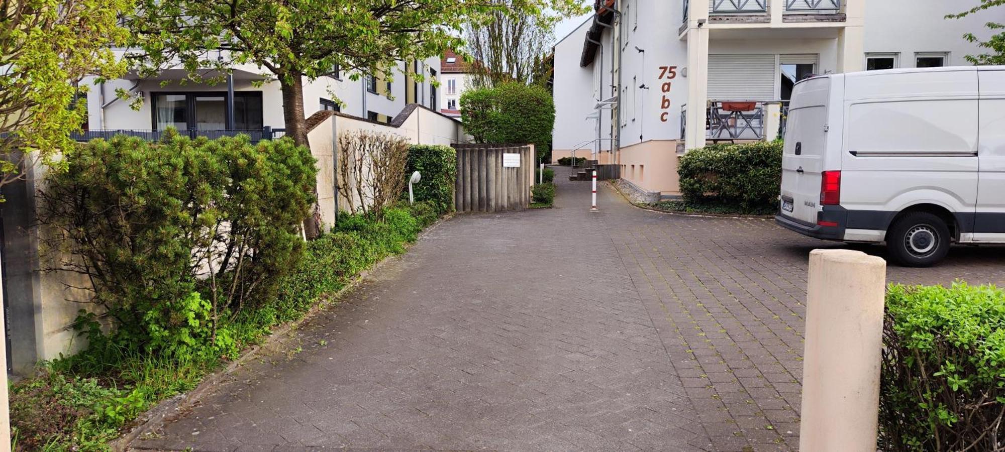 2 Zimmer Wohnung, Kueche, Bad, Balkon, Netflix Alzey Exterior foto